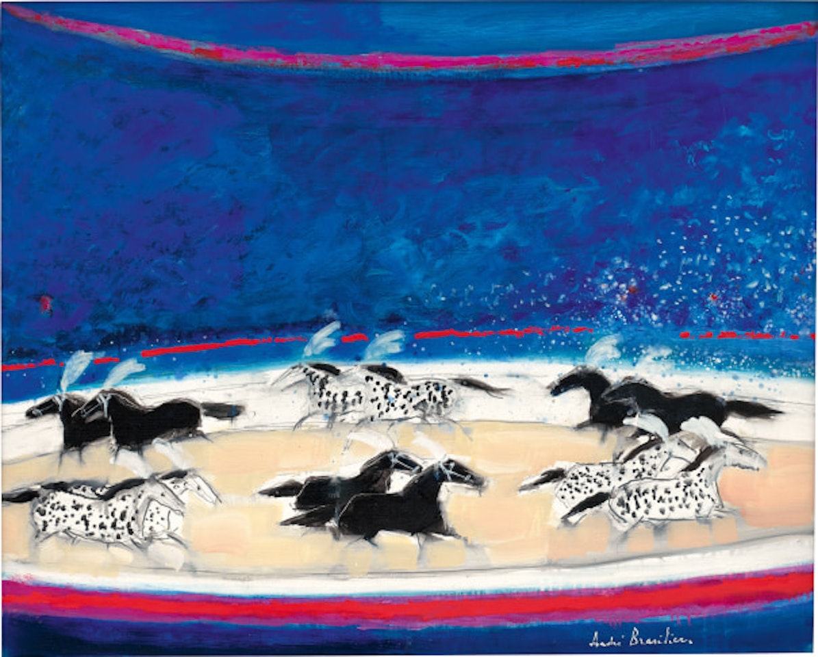 Cavalcade au cirque by André Brasilier