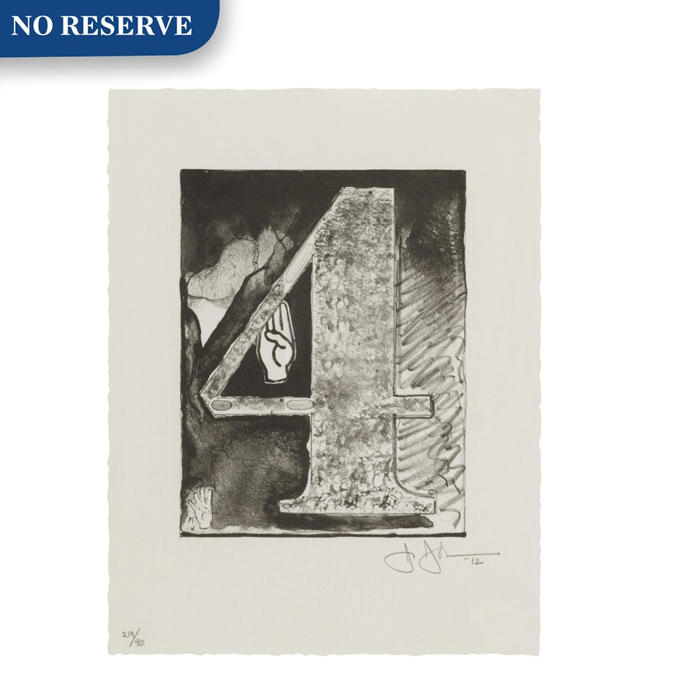 Figure 4 by Jasper Johns