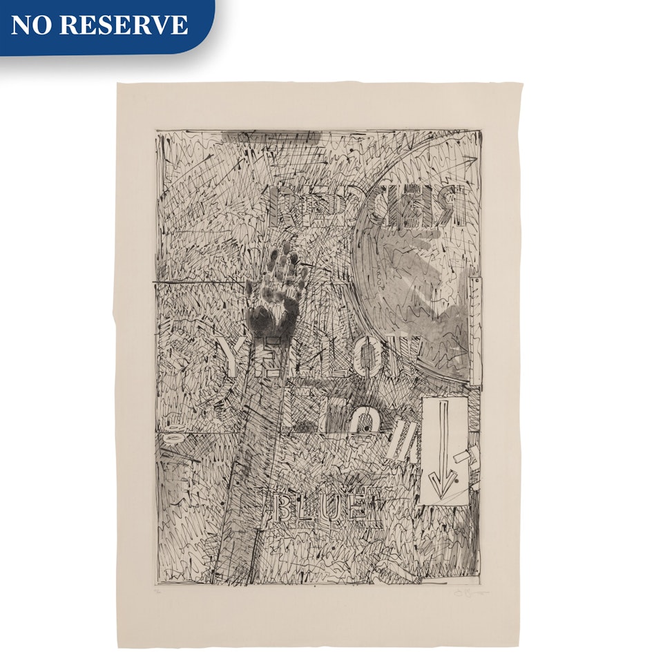 Land's End II (ULAE 205) by Jasper Johns