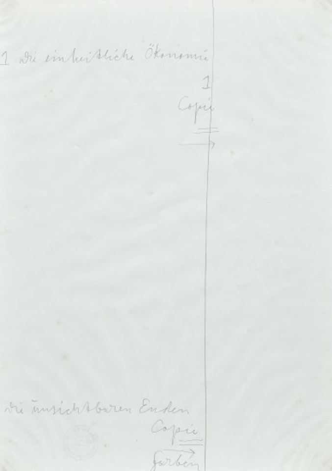 Paß für den Eintritt in die Zukunft (Passport for Entry into the Future) (S. 126) by Joseph Beuys