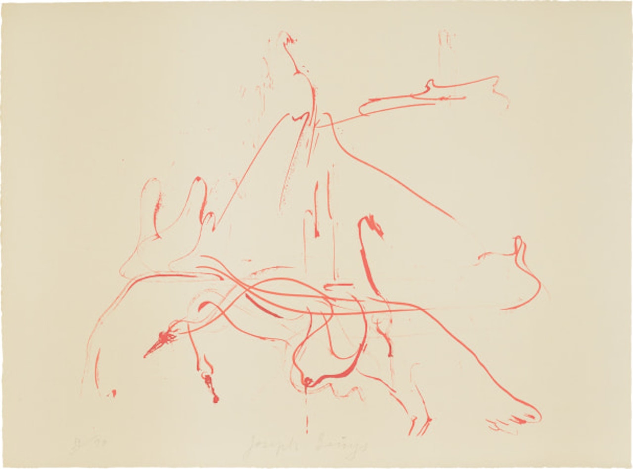 Untitled, from Homage á Picasso (S. 84) by Joseph Beuys