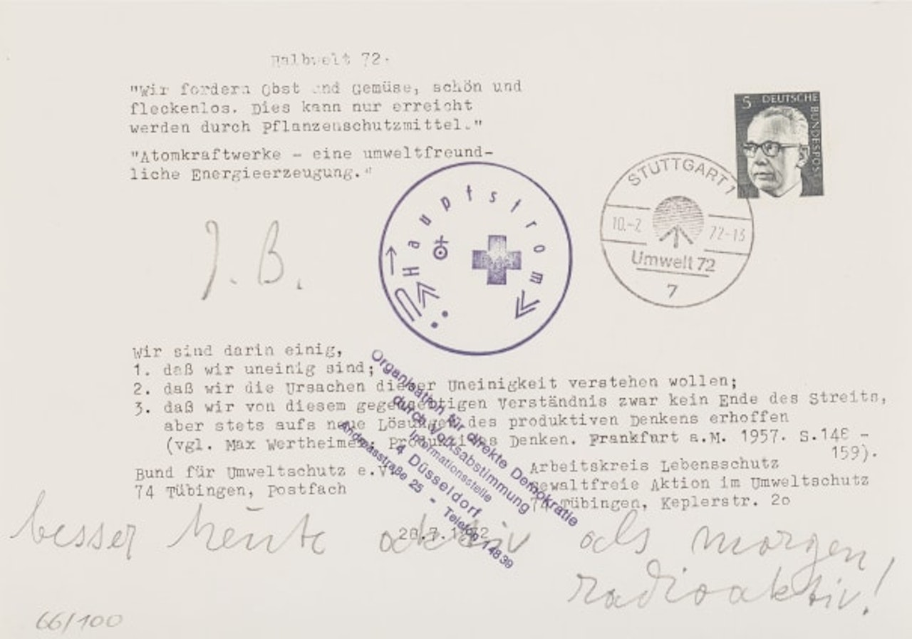 Besser heute aktiv (Better Active Today) (S. 60) by Joseph Beuys