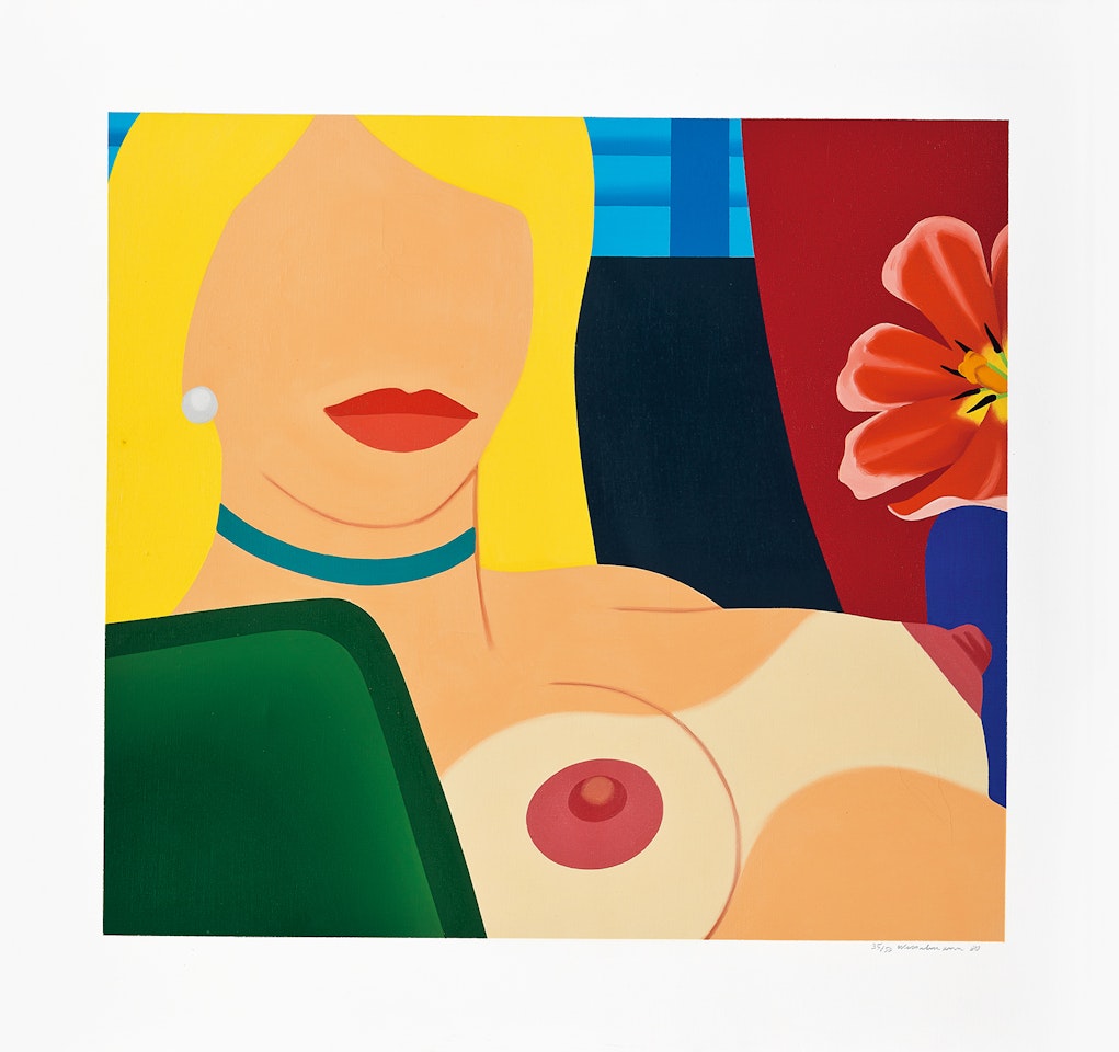 Nude Painting Print by Tom Wesselmann