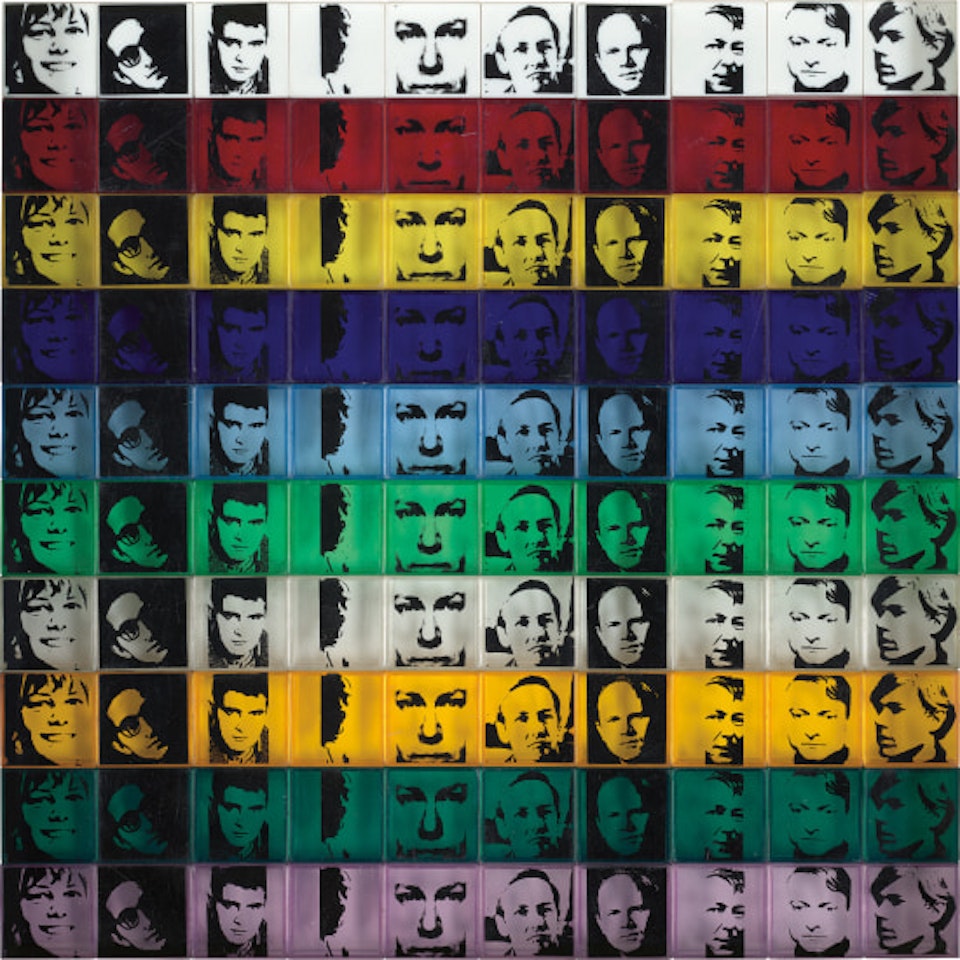 Portrait of the Artists, from Ten from Leo Castelli (F. & S. 17) by Andy Warhol