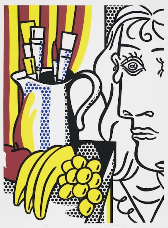 Still Life with Picasso, from Hommage à Picasso (C. 127) by Roy Lichtenstein