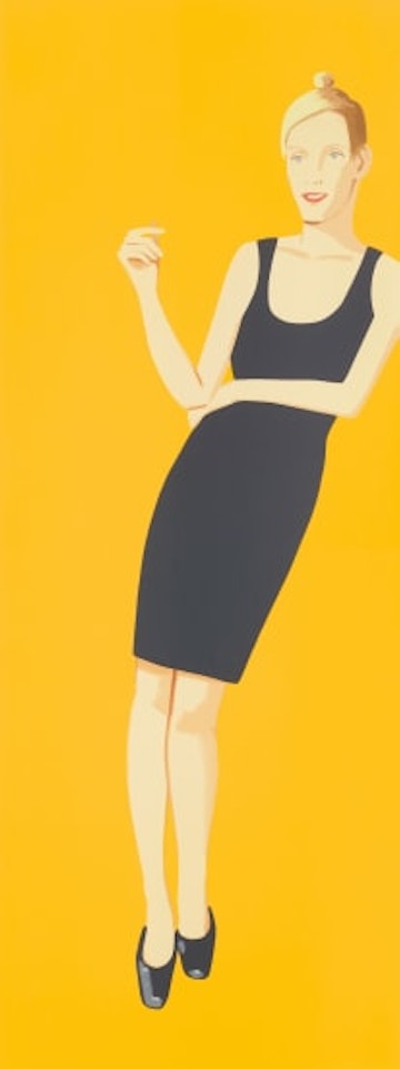 Oona, from Black Dress by Alex Katz