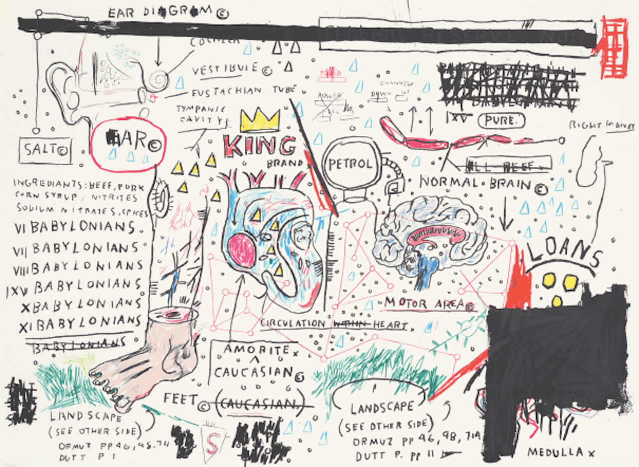 King Brand by After Jean-Michel Basquiat