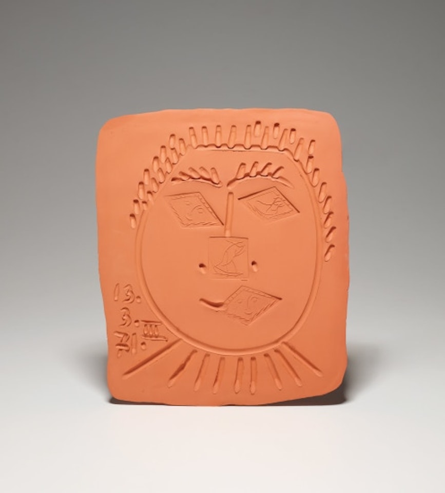 Visage à la fraise (Strawberry Face) (R. 625) by Pablo Picasso