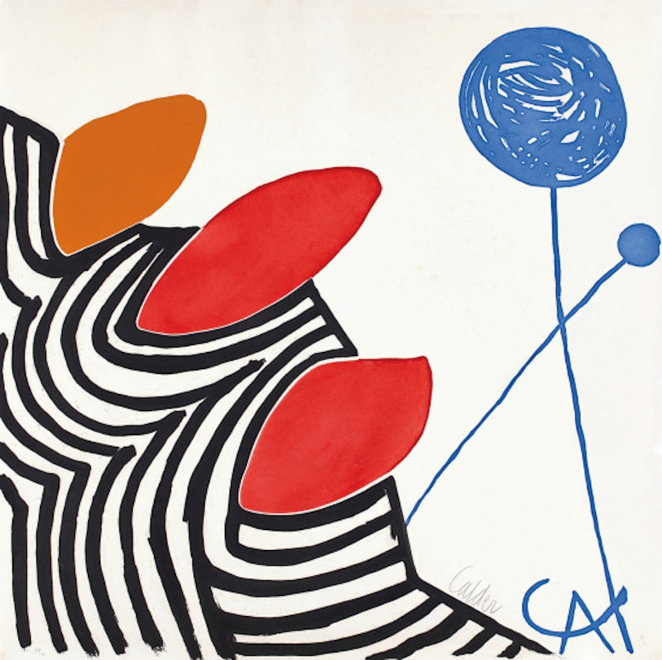 Presenza Grafica (Graphic Presence) by Alexander Calder