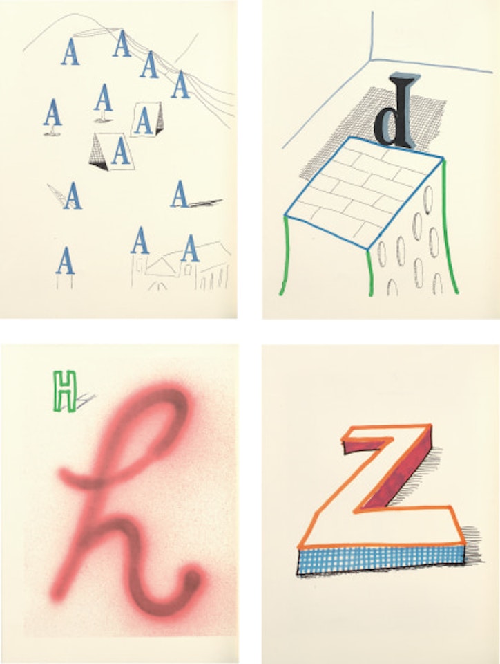 Hockney’s Alphabet by David Hockney