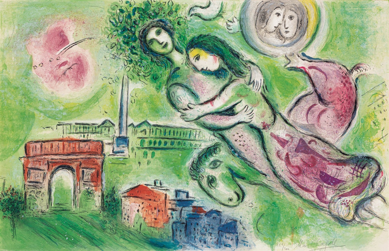 Romeo and Juliet  by Marc Chagall
