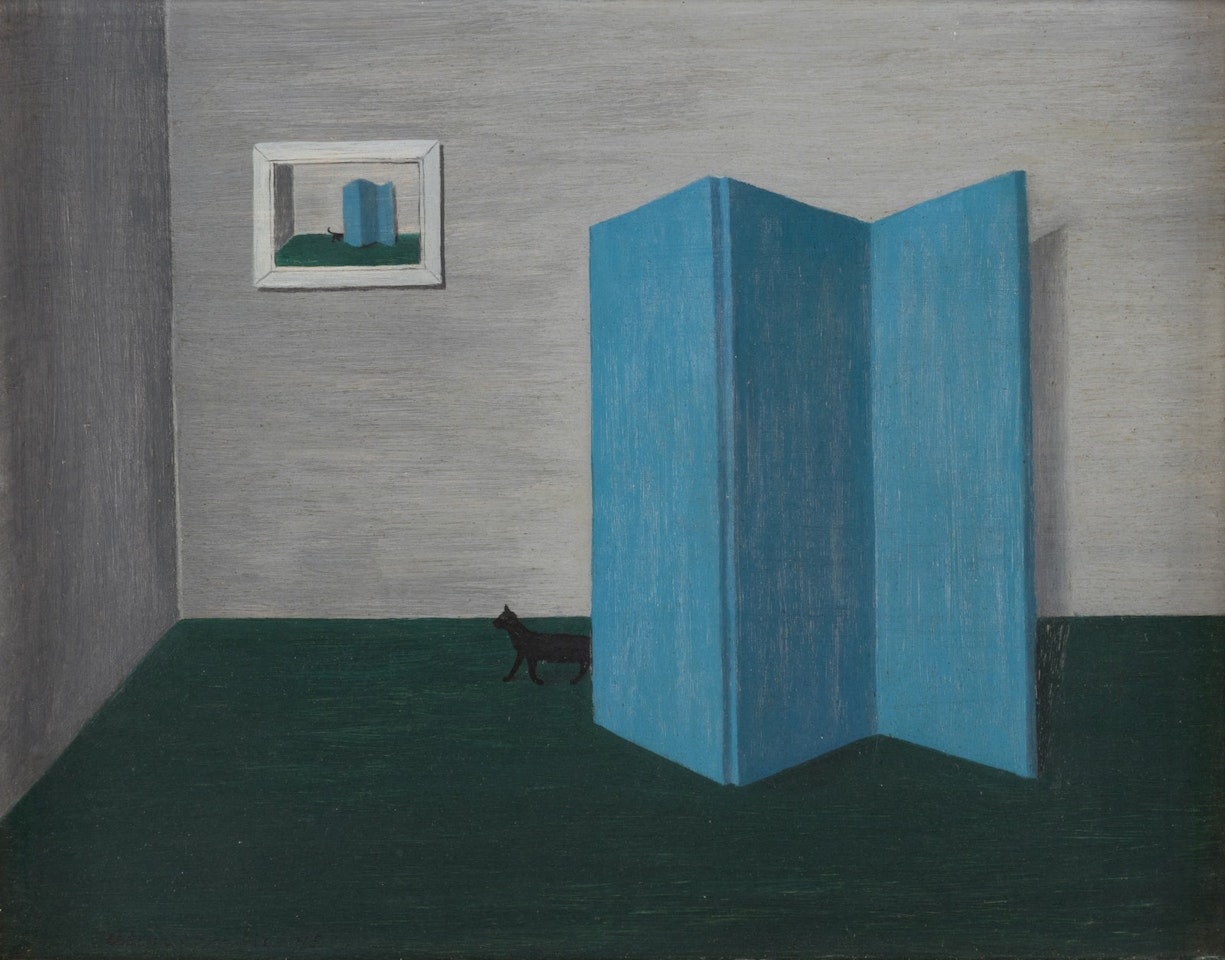 Blue Screen by Gertrude Abercrombie
