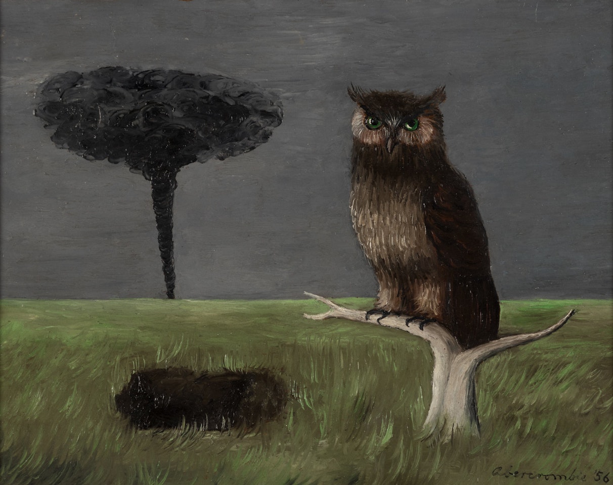 Owl and Tornado by Gertrude Abercrombie