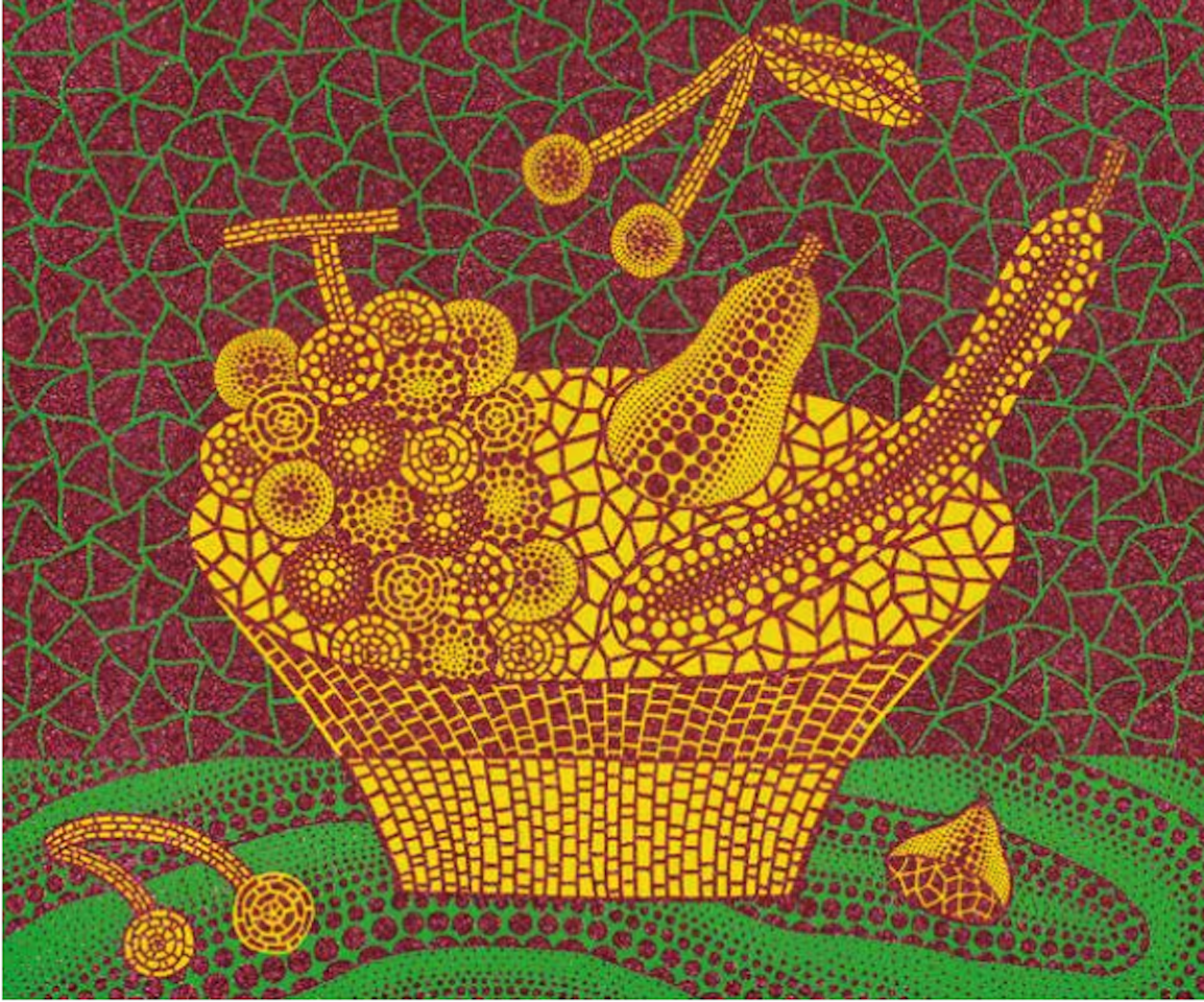 FRUIT BASKET (3) by Yayoi Kusama