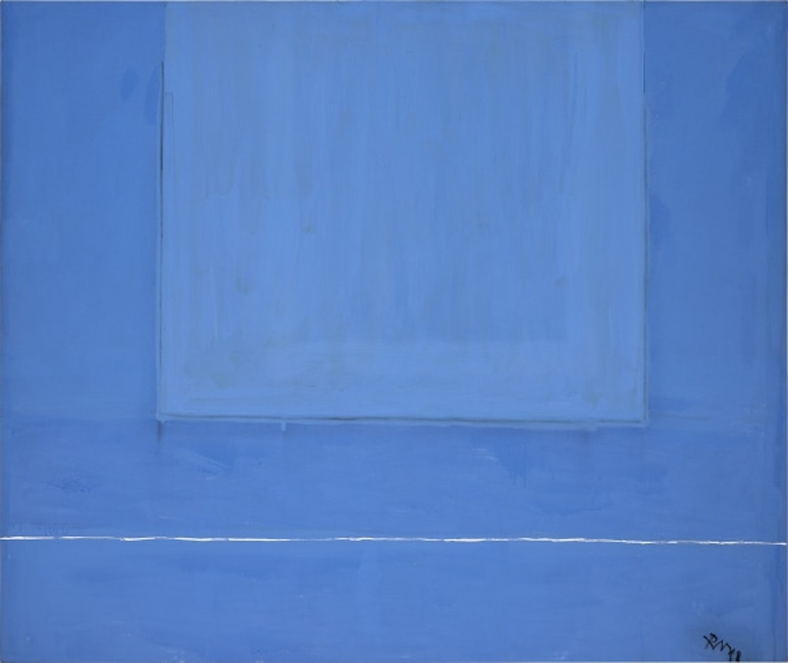 Open No. 25: In Blue with Variations by Robert Motherwell