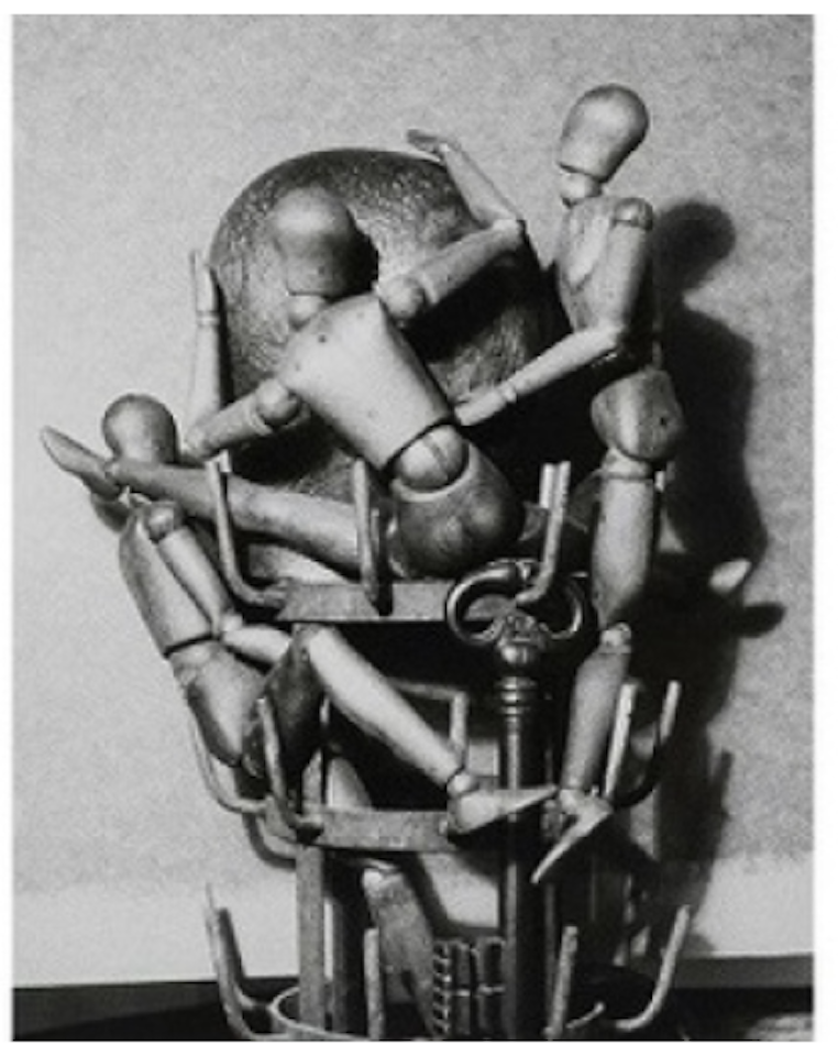 Tribute to Sade - Woodman by Man Ray