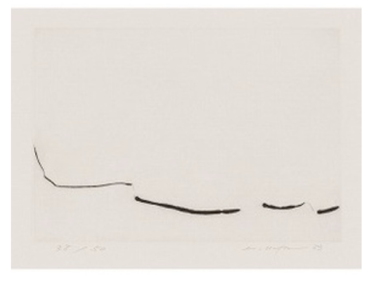 From Port 10 (Print No.102) by Lee Ufan