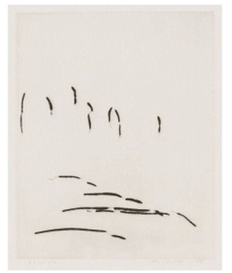 From Port 7（Print No.99） by Lee Ufan
