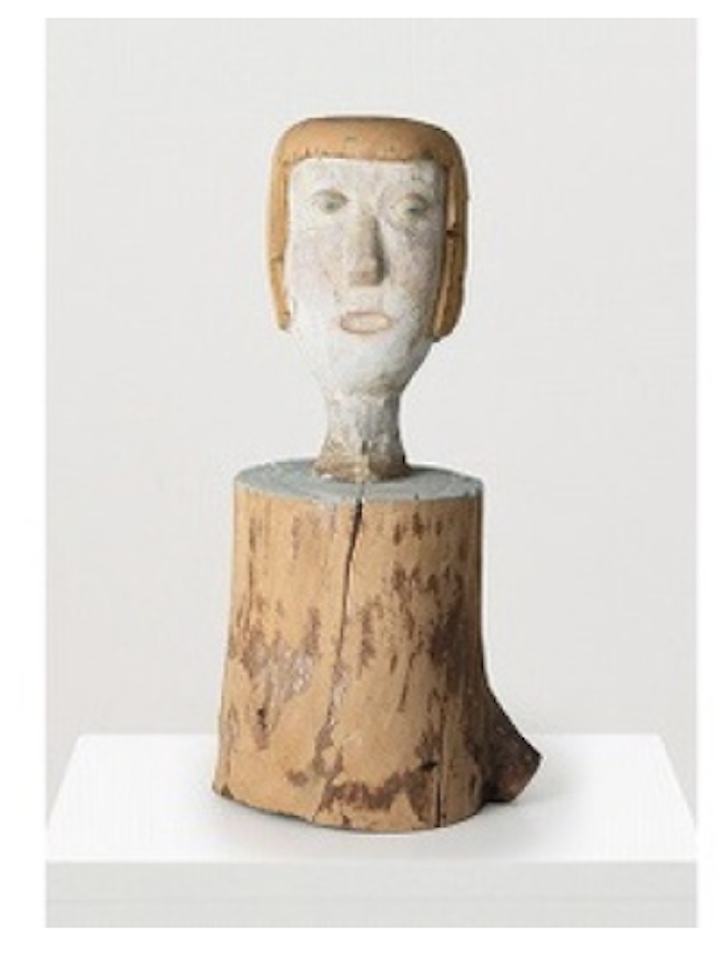 Flaming Head III (Nara S-1989-003) by Yoshitomo Nara
