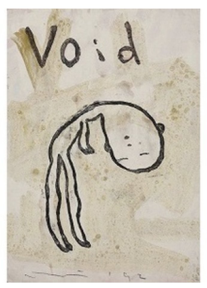 Untitled (Nara D-1992-004) by Yoshitomo Nara