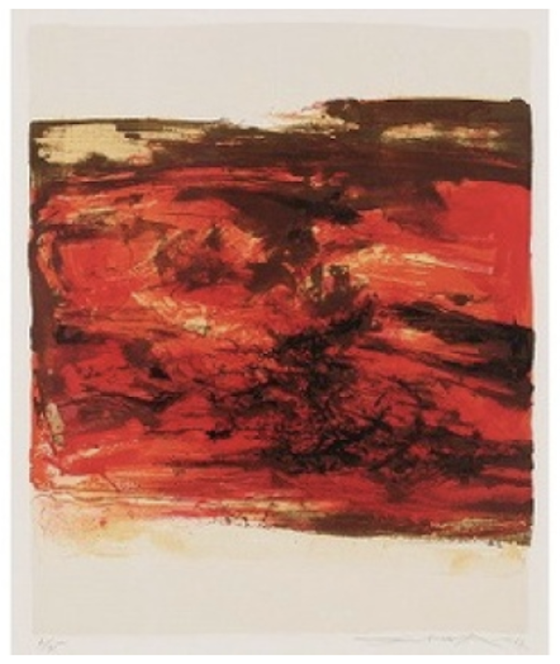 Untitled (Agerup 169) by Zao Wou-Ki