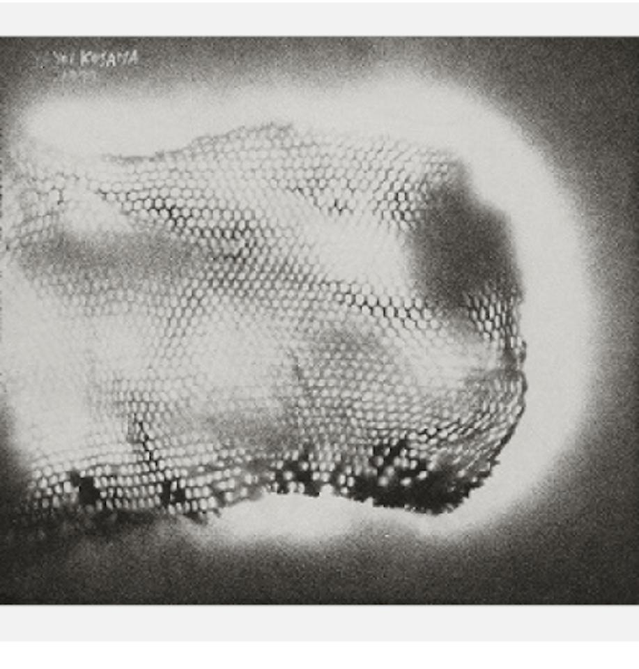 Silver Waves by Yayoi Kusama