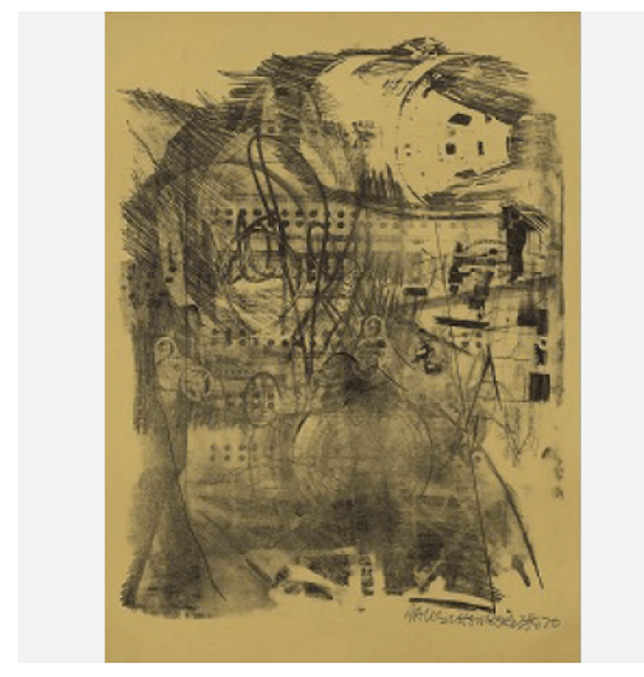 Strawboss (Gemini 207) by Robert Rauschenberg