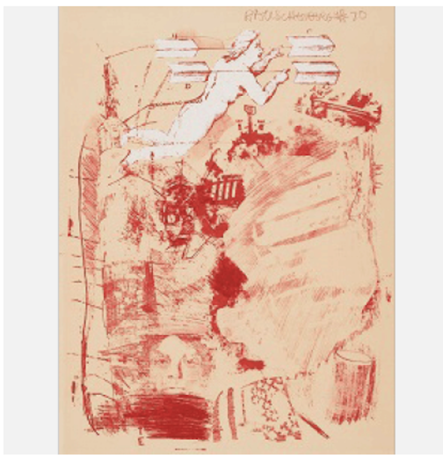 Score (Gemini 208) by Robert Rauschenberg