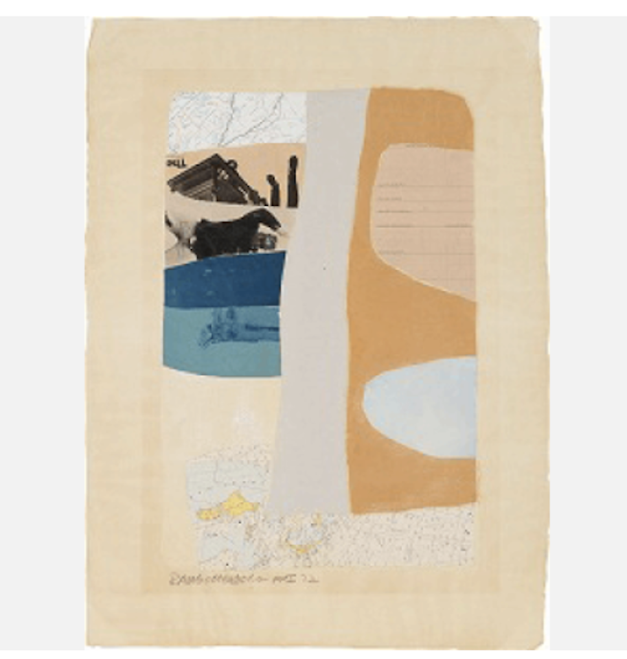 Tares by Robert Rauschenberg