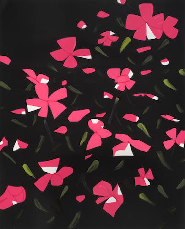White Impatiens by Alex Katz