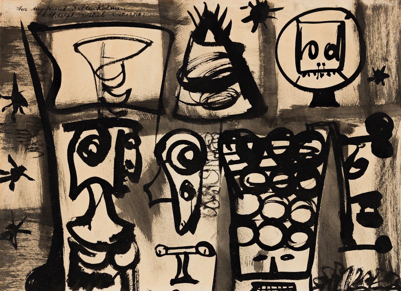 Composition by Adolph Gottlieb