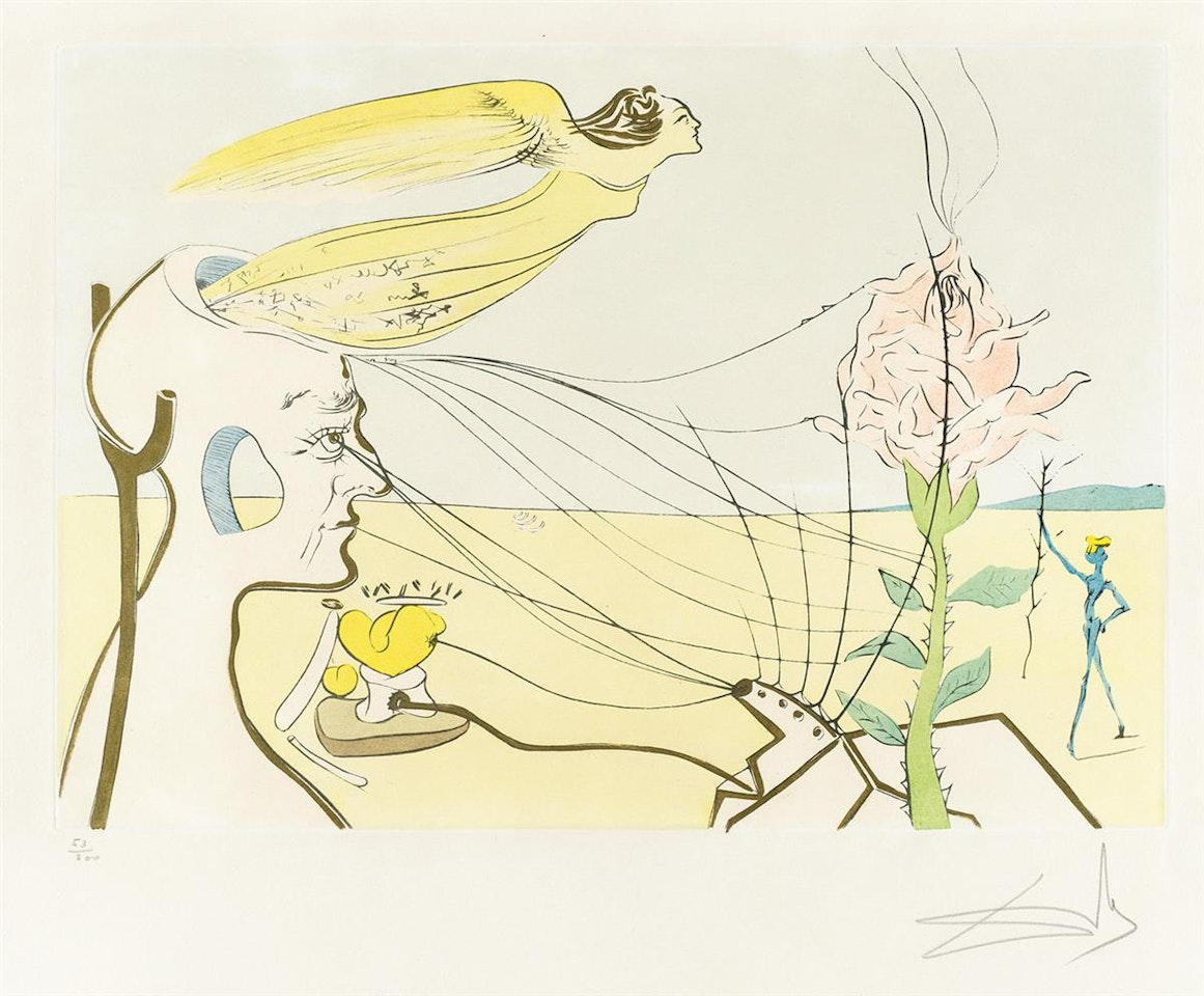 The Dream by Salvador Dali