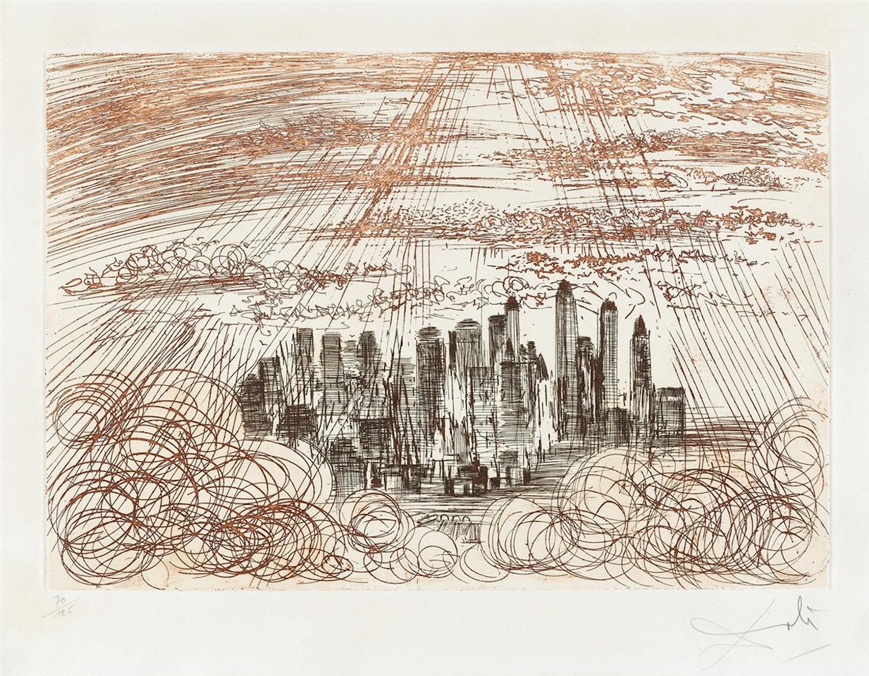 Manhattan by Salvador Dali