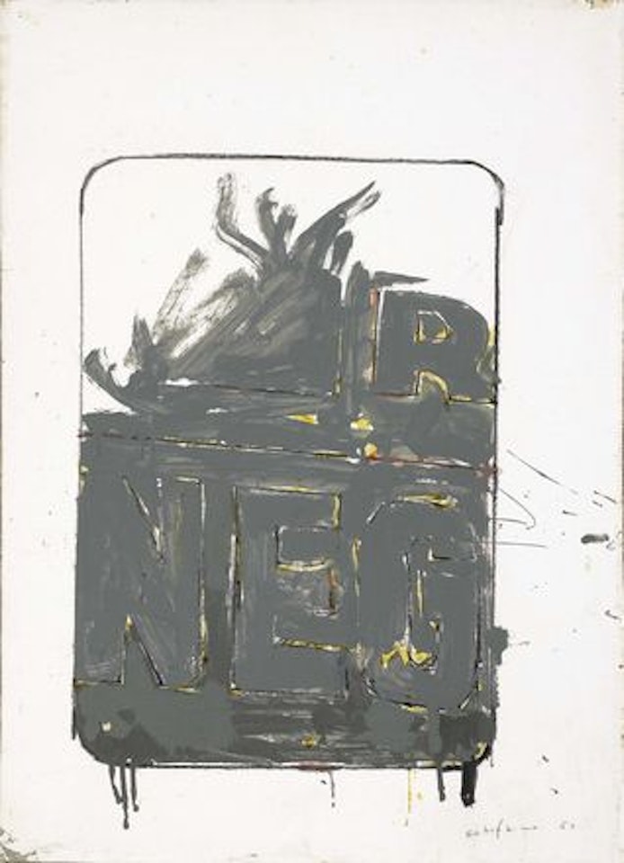 Senza titolo by Mario Schifano