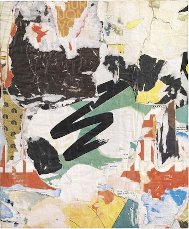 Poésie visuelle by Mimmo Rotella