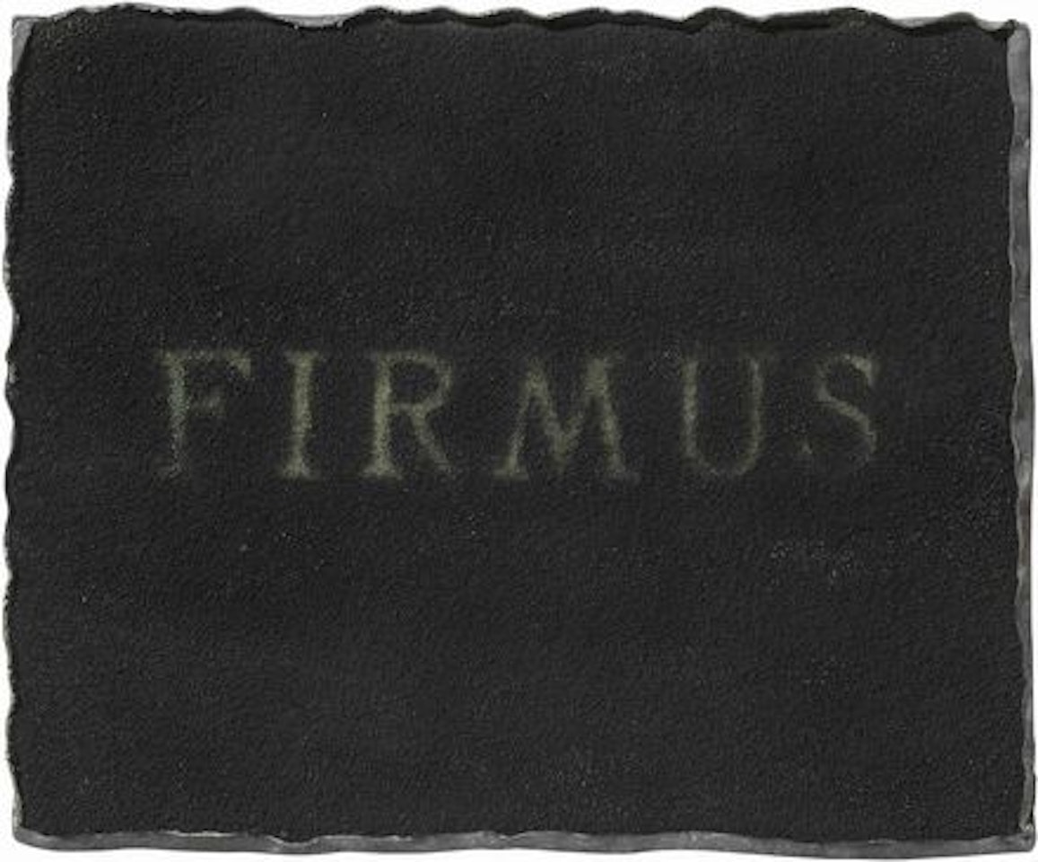 Senza titolo (Firmus) by Pier Paolo Calzolari