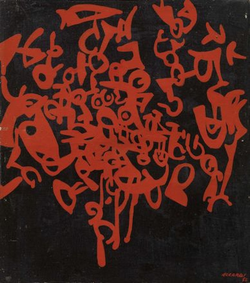 Rosso nero by Carla Accardi