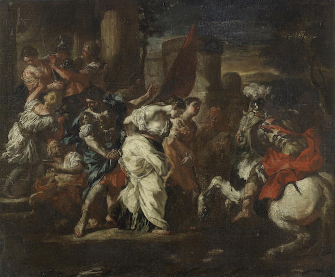 Saints Tecla, Archelaa and Susanna being taken to their martyrdom by Francesco Solimena