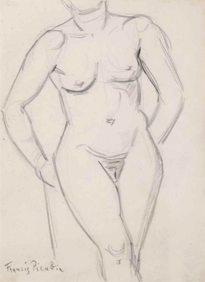 Study of a nude by Francis Picabia