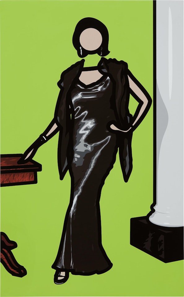 At Home With Maria 1 by Julian Opie