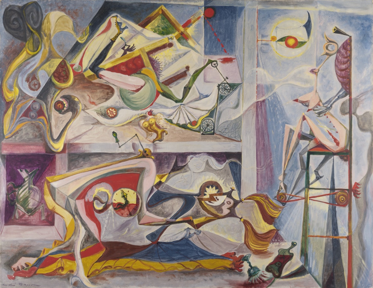 HÔTEL DES AUTOMATES by André Masson