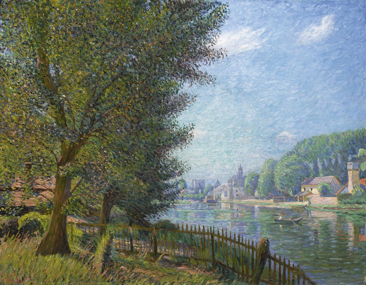 LE LOING À MORET by Francis Picabia