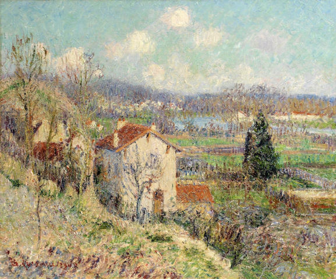 La vallée de l'Oise, environs de Pontoise by Gustave Loiseau