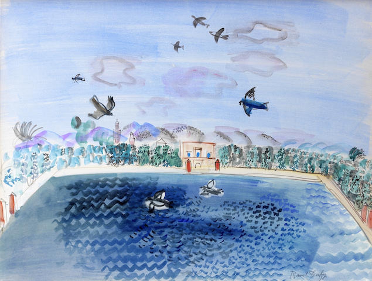 La Ménara by Raoul Dufy