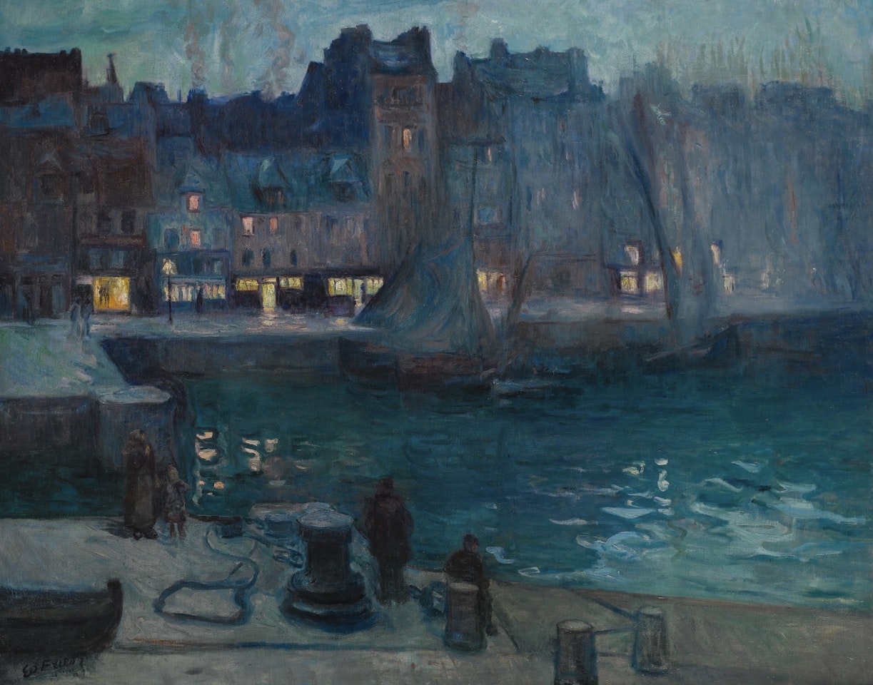 LE PORT DU HAVRE by Othon Friesz