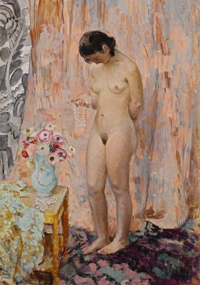 NU AU COLLIER by Henri Lebasque