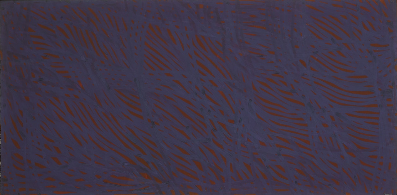 TANGLED BANDS by Sol LeWitt