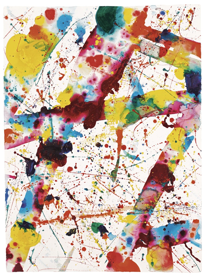 YELLOW CORAL by Sam Francis