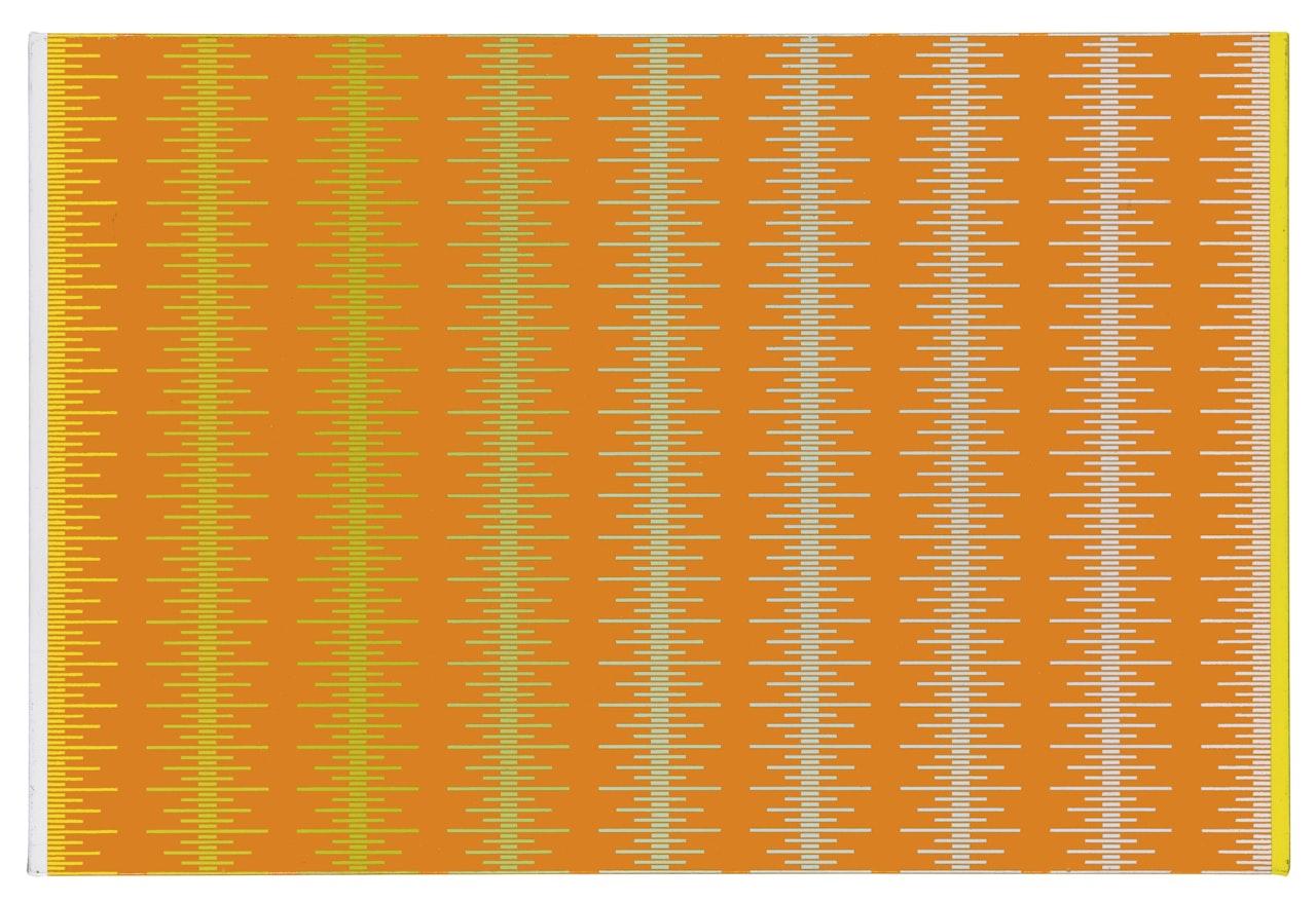 TRANS ORANGE  by Richard Anuszkiewicz