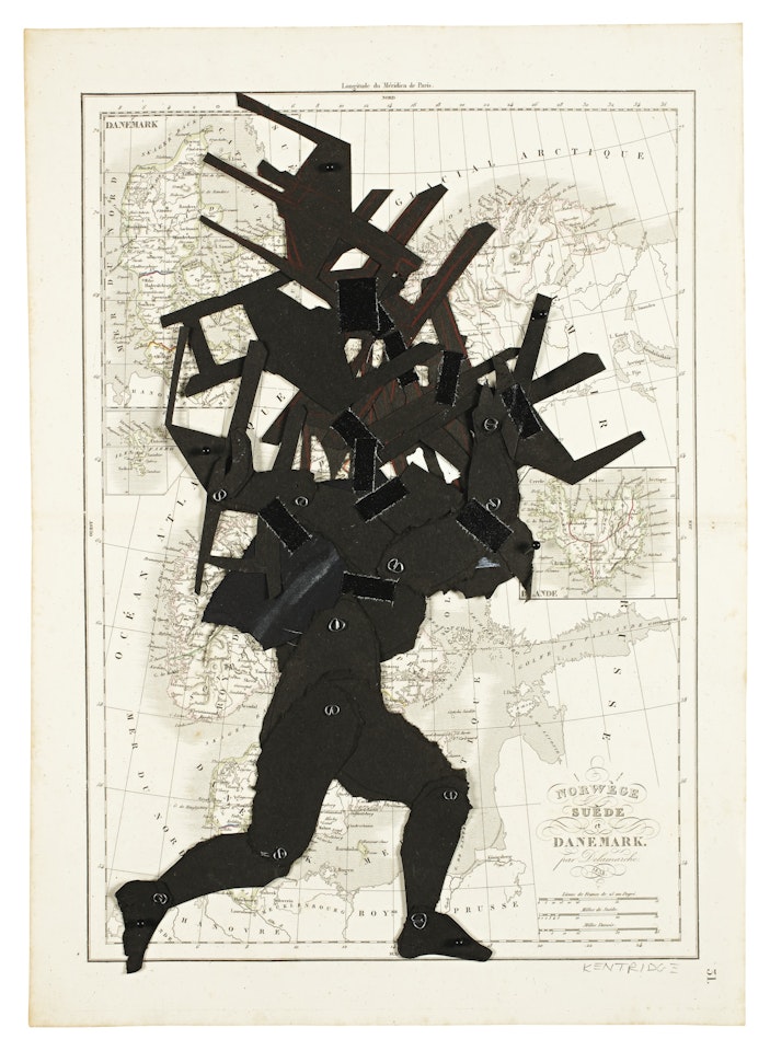 PUPPET DRAWING by William Kentridge